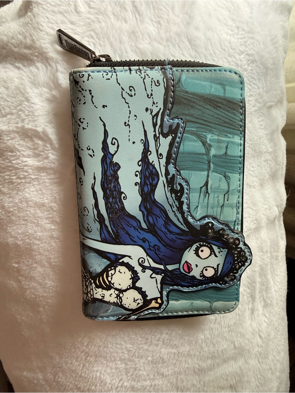 Loungefly Blue Teal Sally Zip Wallet